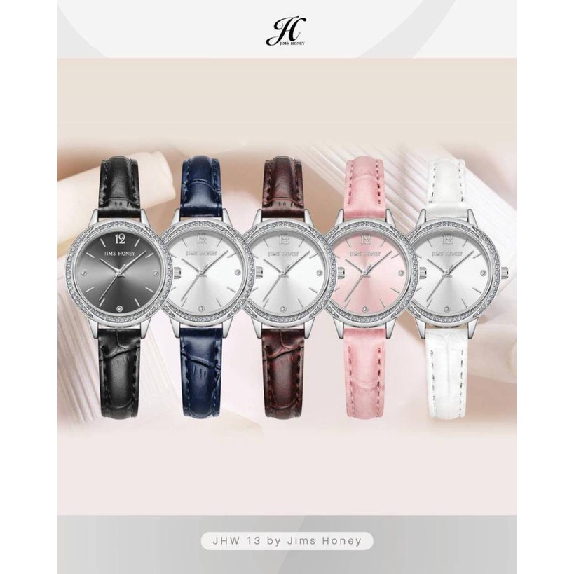 JT JHW 13 Jims Honey Original FREE Box -Jam Tangan Wanita JHW13 Jimshoney