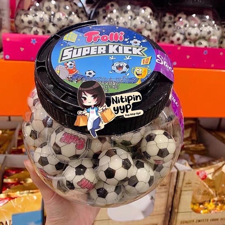 

Promo [ASLI KOREA] Korean Trolli Planet Soccer Chewy Gummy - Permen Trolly Jelly Gummi Viral - SCF Sportball Watermelon Pokemon Duck Yoghurt Peach Jelly Gummy (18,8gr) Y6W