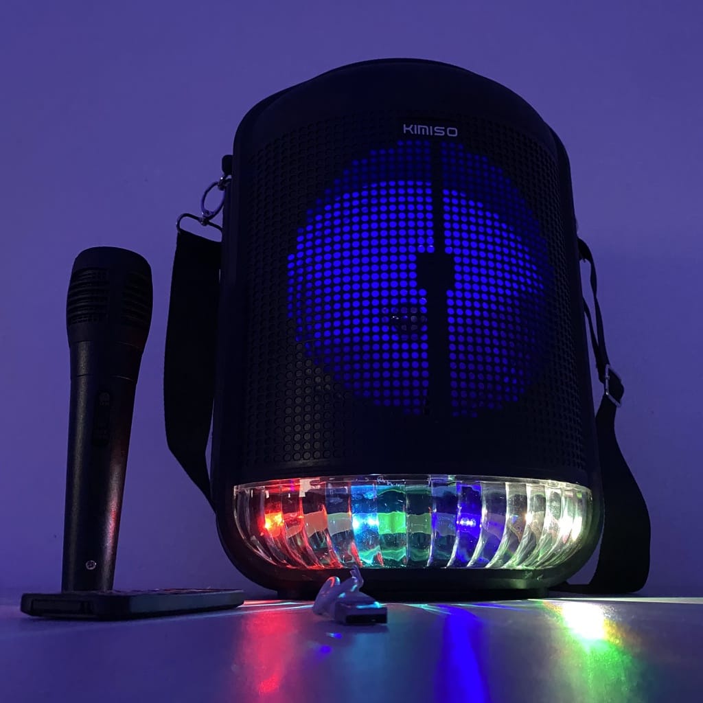 Speaker Bluetooth Kimiso Qs-4001 Free Mic Karaoke Plus remote