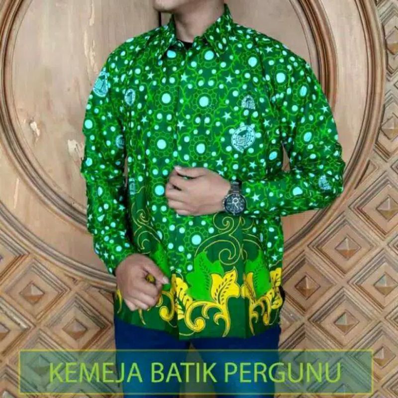 Kemeja Pergunu Nasional Kemeja Pergunu Batik Pergunu Seragam Pergunu  Persatuan Guru NU Nahdlatul Ul