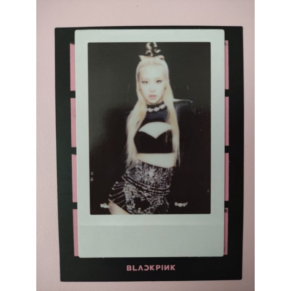 POLAROID ROSE BORN PINK(BLACKPINK)