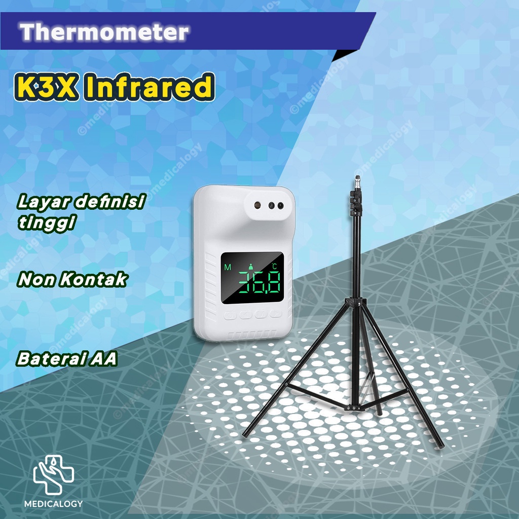 K3X THERMOMETER INFRARED DENGAN TRIPOD