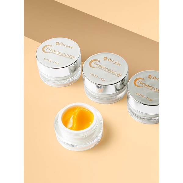 ✦SINAR✦ MS Glow Radiance Gold Gel 15gr