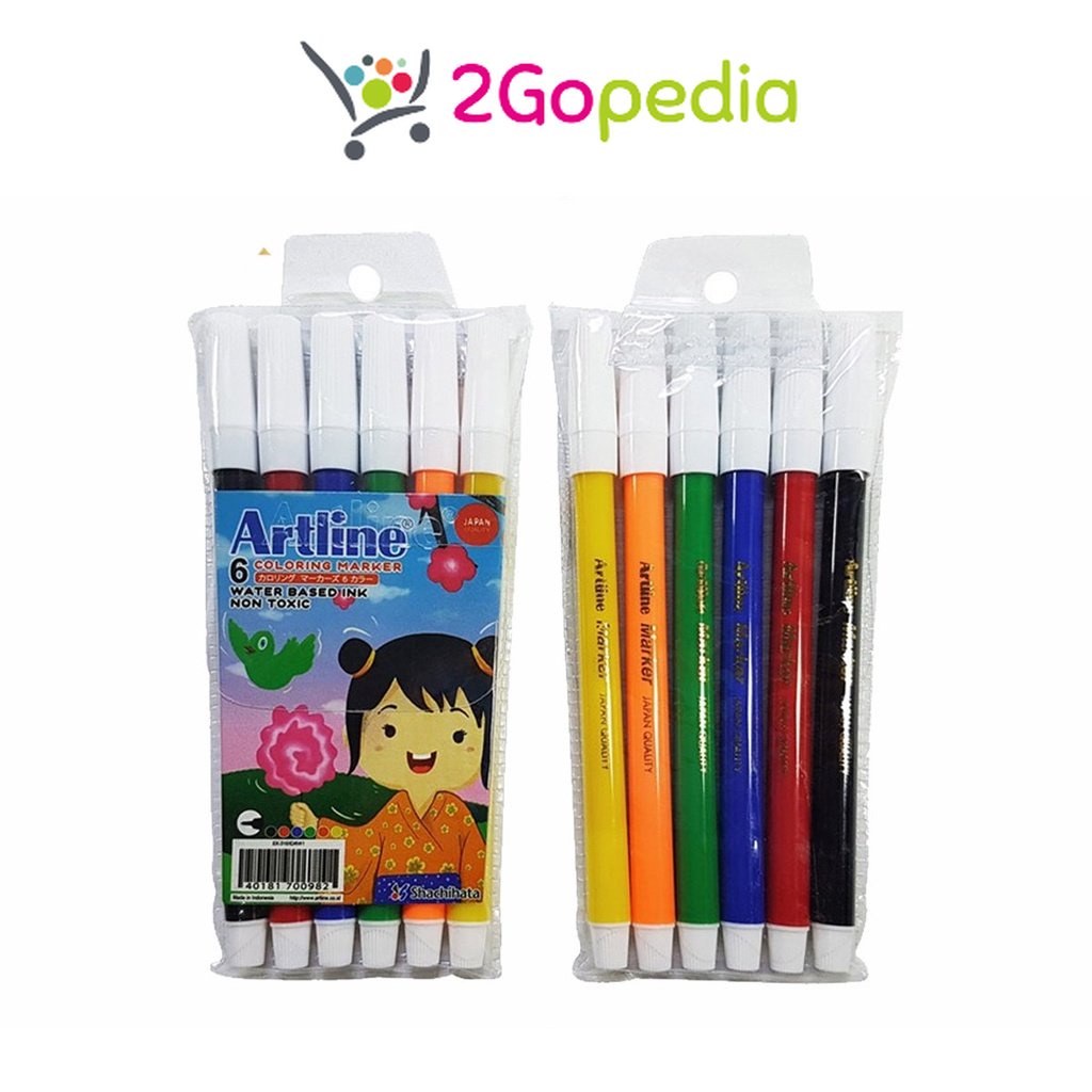 

Spidol EK-316 6 Warna Artline Grosir Murah Atk