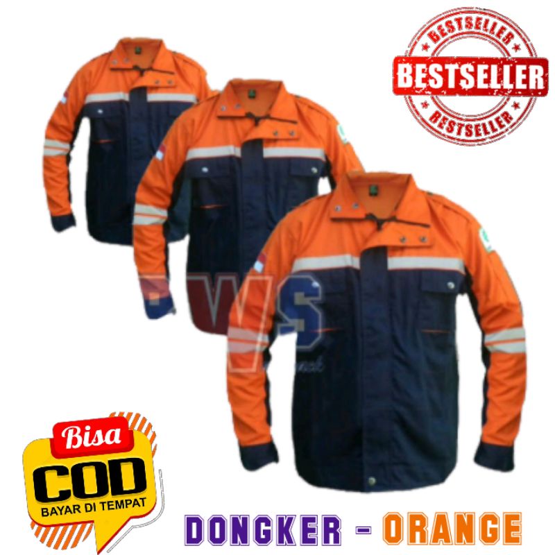 WEARPACK SAFETY K3/WEARPACK SEMI JAKET/BAJU K3/SERAGAM TAMBANG/WEARPACK SAFETY K3/BAJU SAFETY/PAKAIA