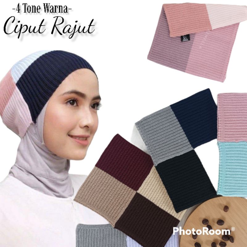 Ciput rajut#bandana RAJUT #Tidak pusing di kepala#bandana wanita
