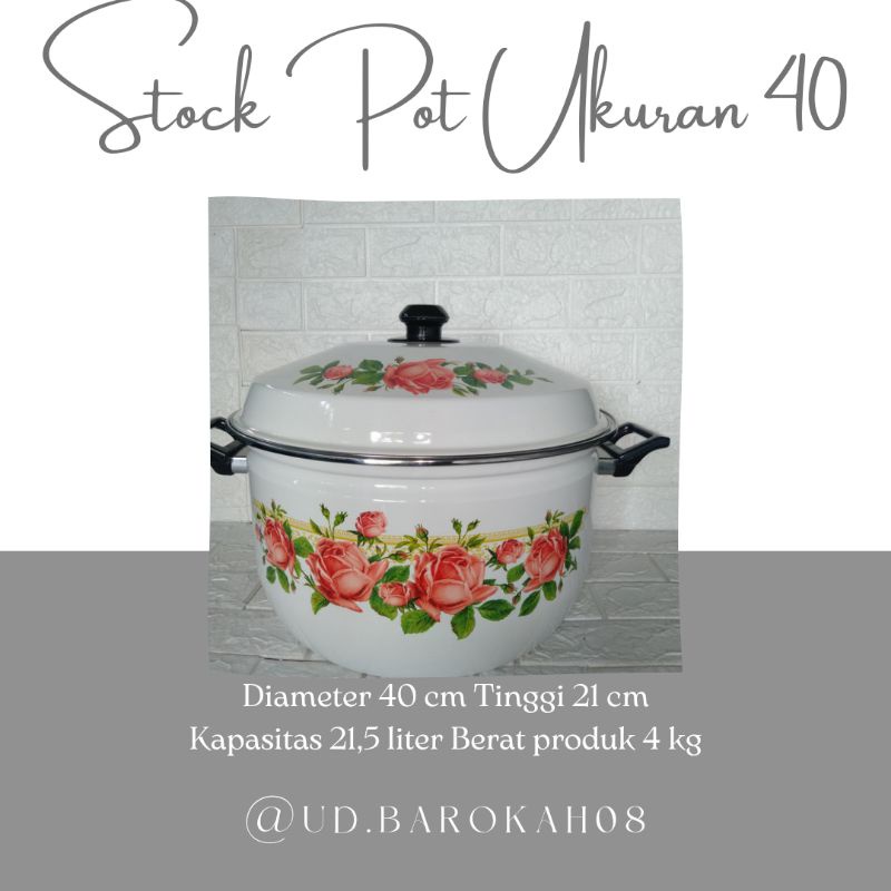 STOCK POT 34 PANCI ORIENTAL IDEAL