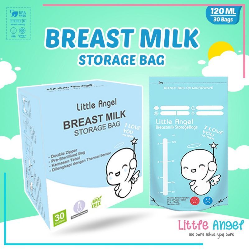 Kantong ASI  Storage Bag BPA FREE 120ml isi 30pcs