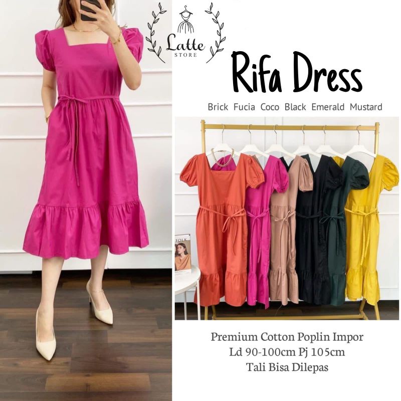 RIFA DRESS BY LATTE