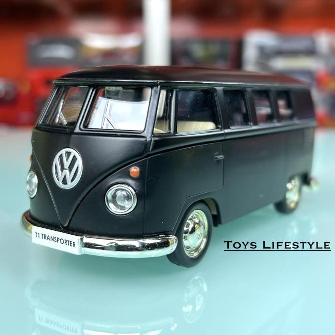 Mobil Rmz City Diecast Volkswagen Vw Samba Skala 1:32 (Pullback) By Eastern