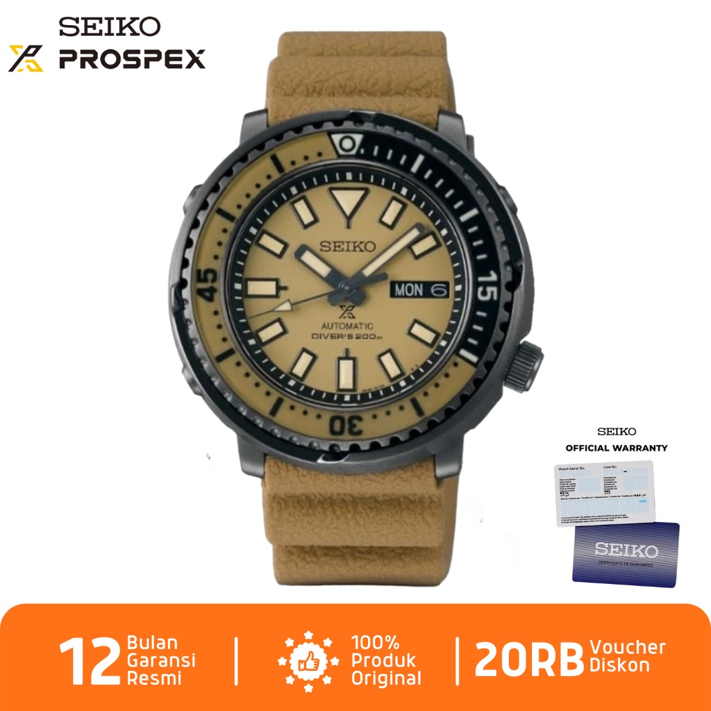 Seiko Prospex STREET SERIES SRPE29 Jam Tangan Pria Seiko Prospex SRPE29K1 Automatic Rubber Strap