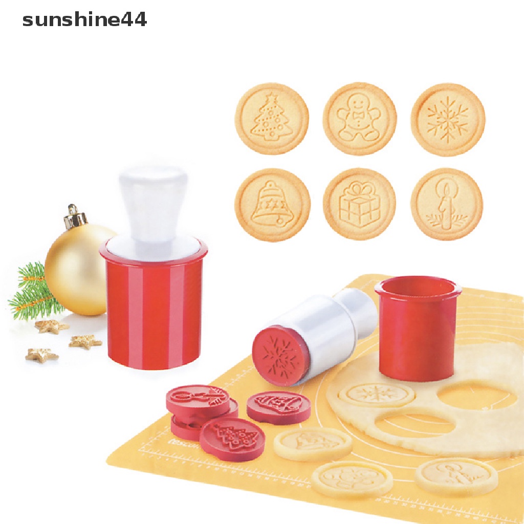 Sunshine 1 Set Cetakan Kue / Cookies DIY Bahan Silikon