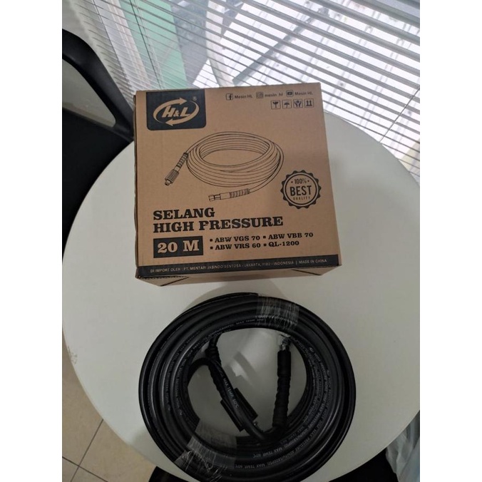 H&L Selang Jet Cleaner 20M - Selang High Pressure- Selang Steam
