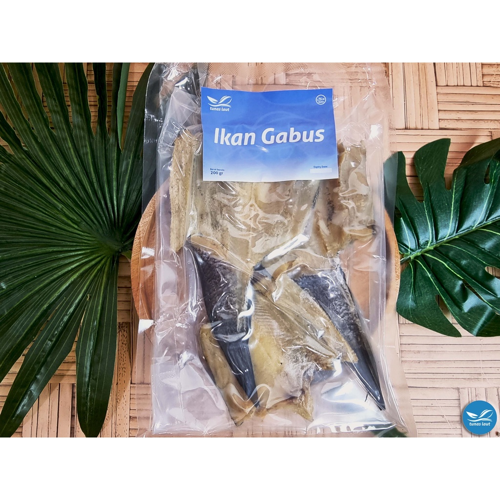 

TUNAS LAUT Ikan Gabus Super IKAN ASIN Salted Cork-Fish 150Gr | TL-GAB150