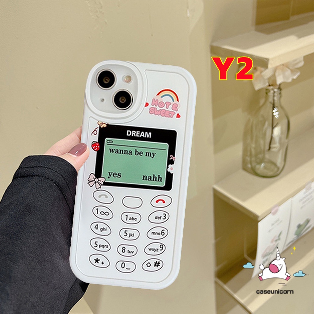 Untuk Samsung A14 A32 A04 A04S A73 A50s A12 A13 A33 A20 A50 A30s A22 A30 A10s A52 A21s A53 A03s A72 A03 M23 A51 A52s A20s A31 A11 A23 A02s A71 Pola Tombol Ponsel Kreatif Soft Case