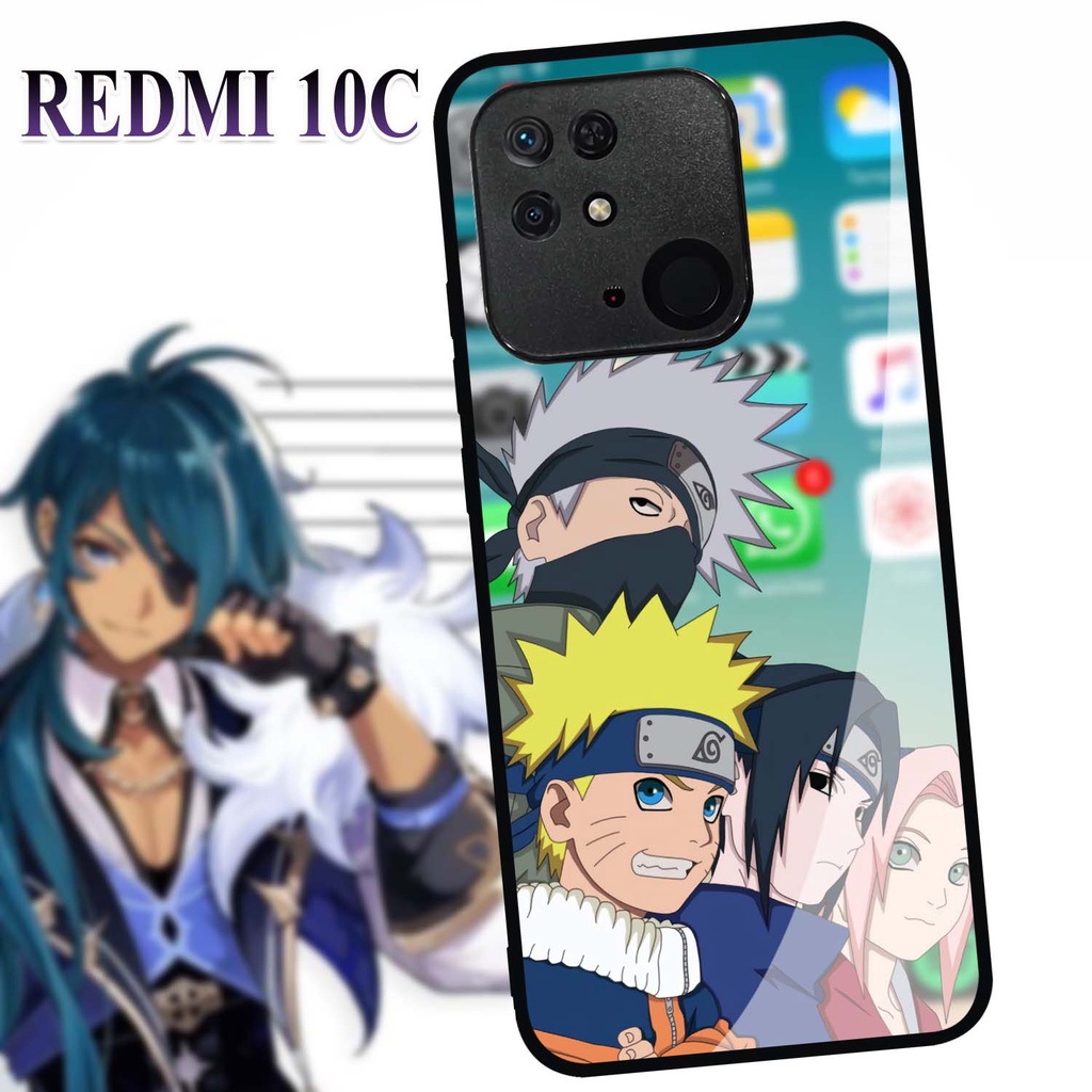 [PC48] Case Glossy | Redmi 10C | Casing Hp Kilau Motif Anime Screen