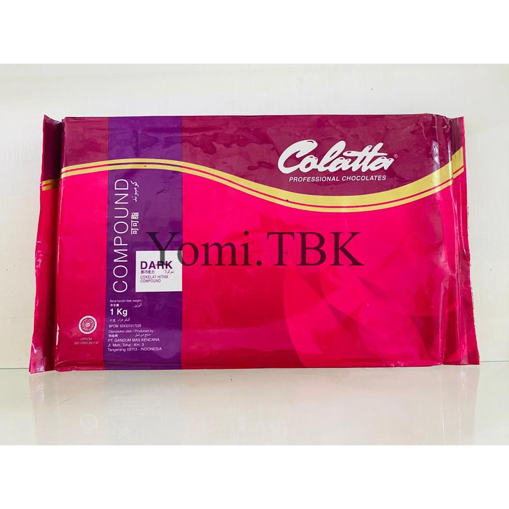 

COLATTA Dark Chocolate Compound/Coklat Batang Colatta - 1kg