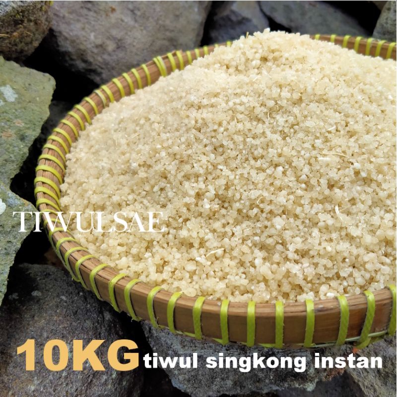 

10KG TIWUL SINGKONG INSTAN WONOSOBO KAYA MANFAAT