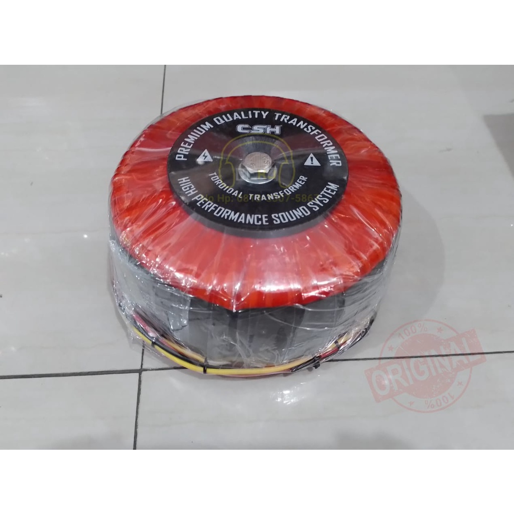 TRAVO TOROID CSH 20A CT 55 65V trafo donat csh 20 Amper CT 55 65 volt