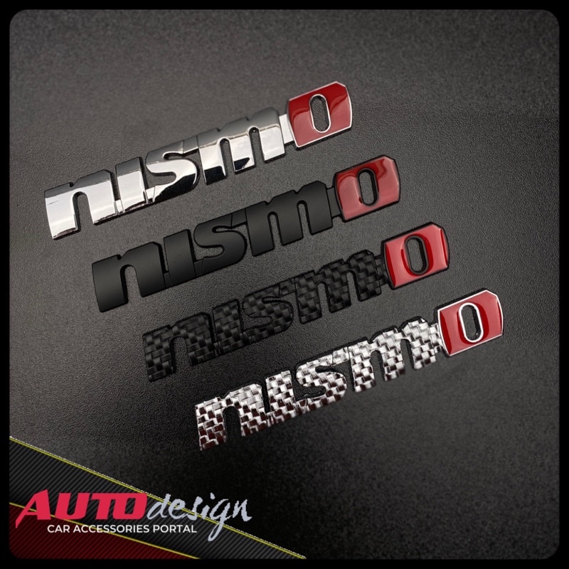 NISMO Emblem Mobil Nissan Metal 3D Best Quality