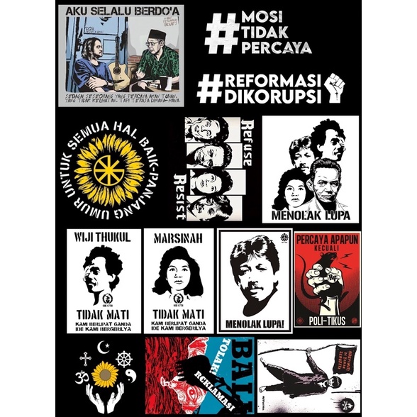 Sticker Pack Reformasi Dikorupsi, Panjang Umur Hal-Hal Baik