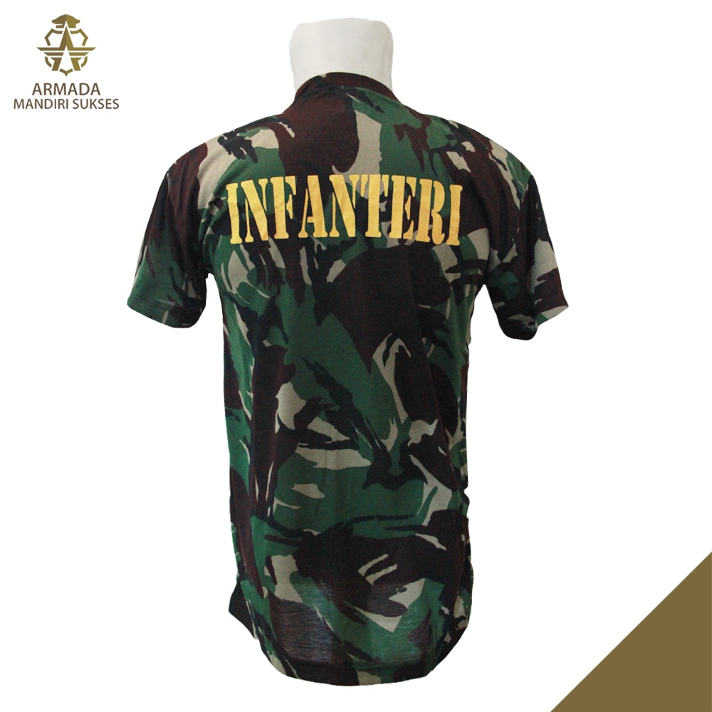 Kaos Infanteri Logo Loreng - Kaos Dalam Infanteri Logo Loreng