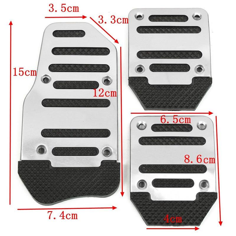 Cover Pedal Gas Rem Mobil Anti Slip Car Pedal Sports Manual Automatic Universal / Pijakan Cover Pedal / Pedal Mobil Manual Automatic Universal