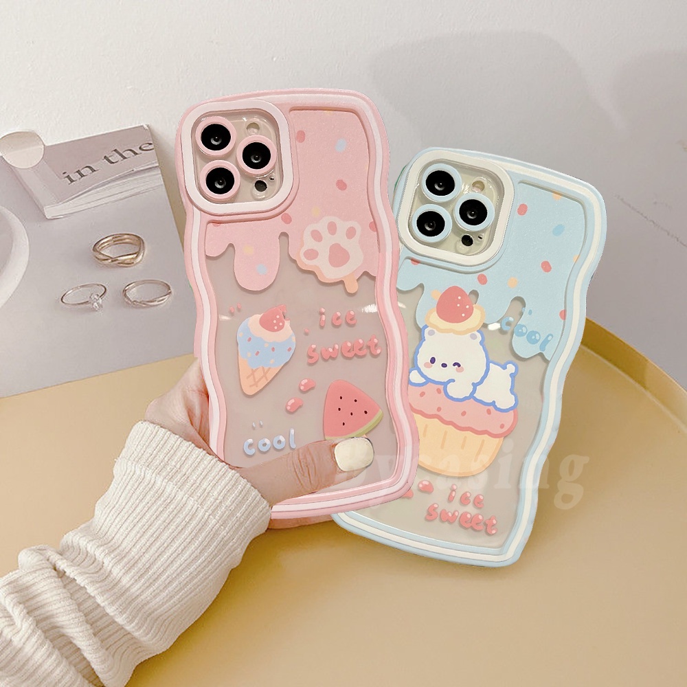 Soft Case TPU Motif Kartun Beruang Untuk Samsung A04s A13 A12 A22 A03 A32 A03s A50 A50s A30s A51 A31 A23 A02s A21s A20 A20S A10S A20 A52s