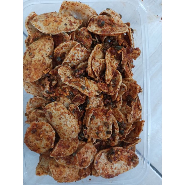

basreng extra pedas ukuran 250gram