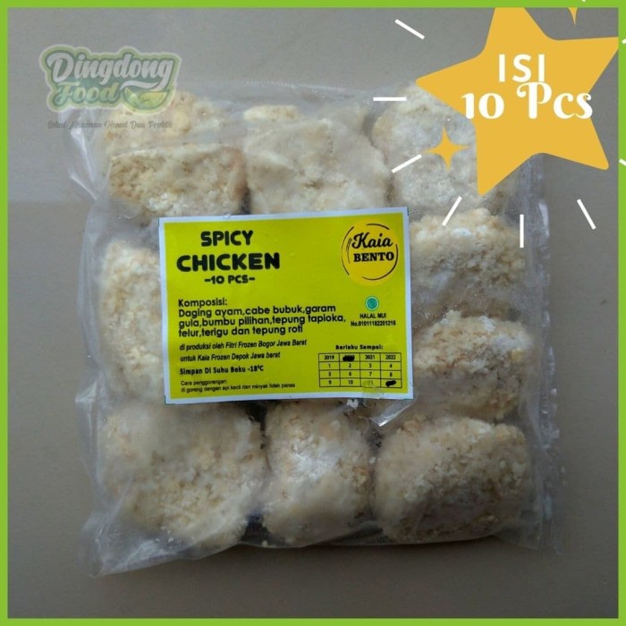 

SPICY CHICKEN ISI 10 FROZEN HOMEMADE TERMURAH