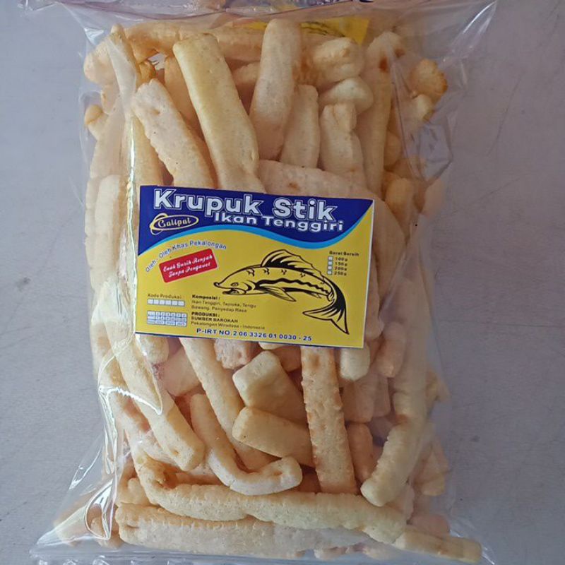 

Kerupuk Stik Ikan Tenggiri