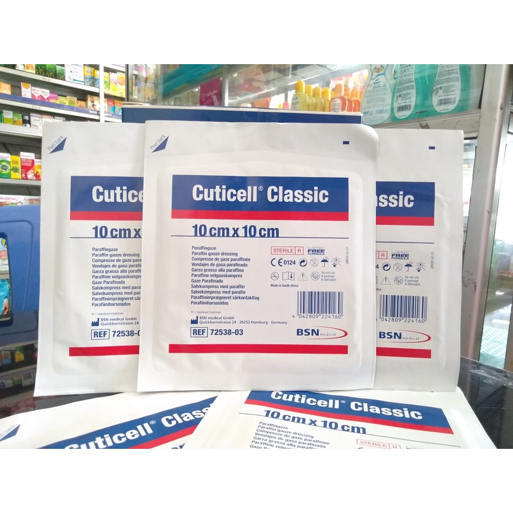 CUTICELL CLASSIC 10 X 10 1PCS perawatan luka cuticel clasic