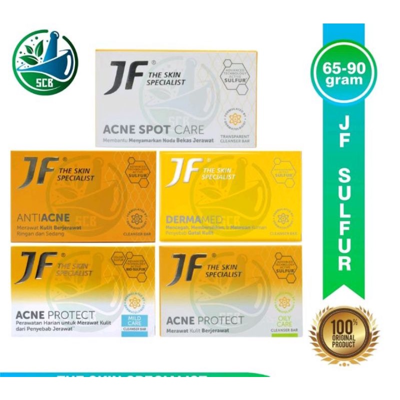 SABUN JF SULFUR TREATMENT SABUN MANDI  90gr