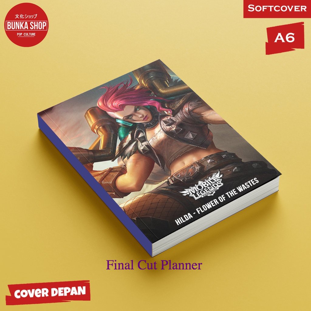 

Pocket Note Mobile Legends Hilda Flower Of The Wastes Softcover A6 Buku Tulis catatan Notes Agneda Planner Jurnal planner