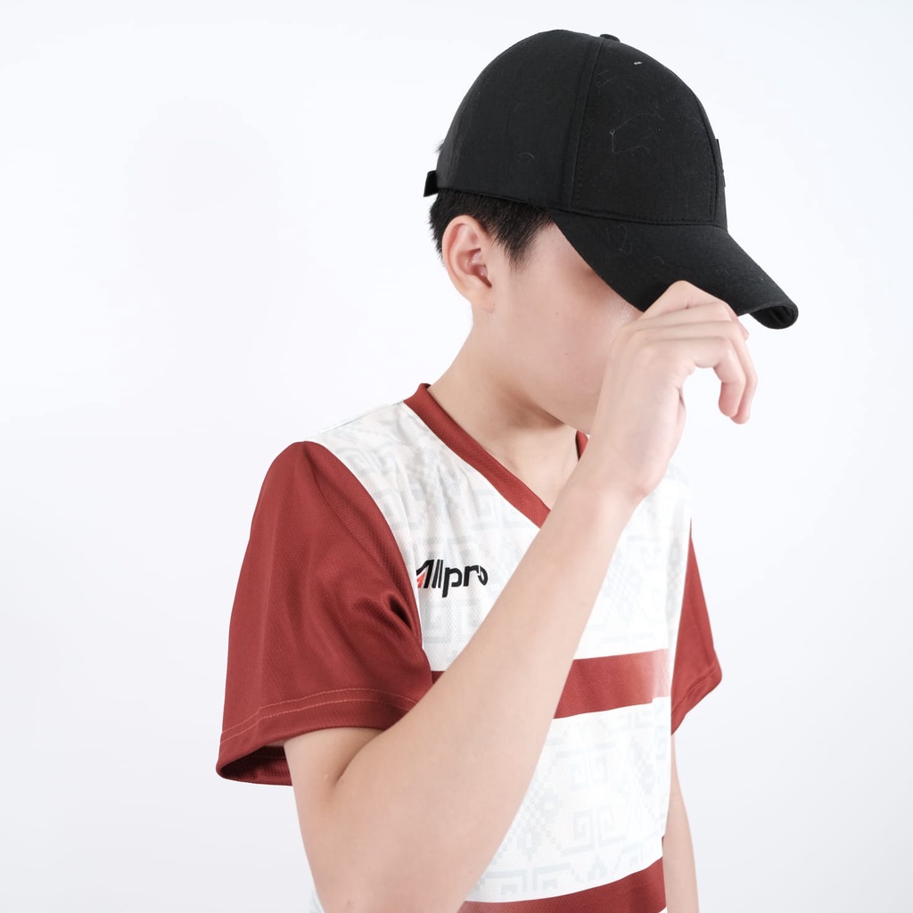 ALLPRO Kaos Jersey Anak Badminton Kaos Lari Kaos Soccer Kaos Pingpong  Seri Maroon Batik