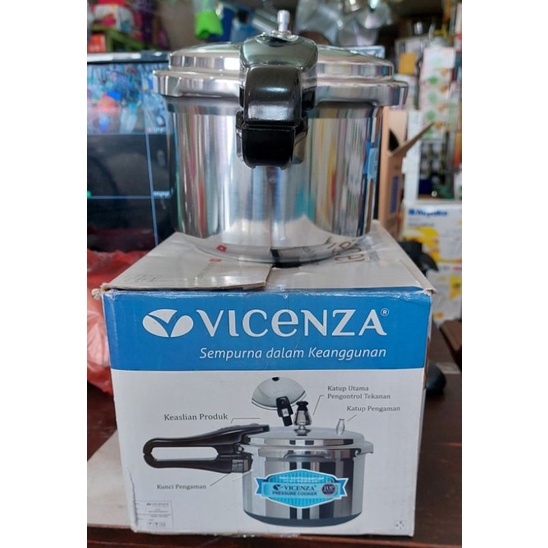 Presto Vicenza VP303 3 Liter Panci Presto Stainless Steel Perak