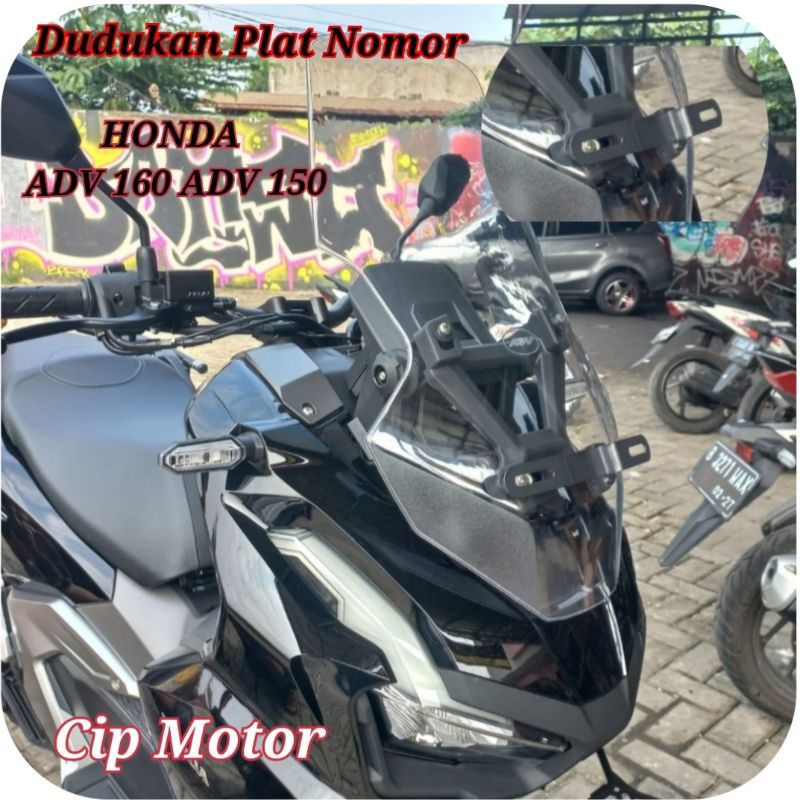 Breket Plat ADV 160 PCX 160 Breket Plat Windshield ADV 160 PCX 160