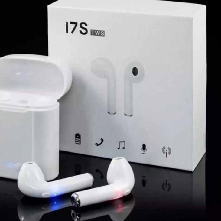 COD  7.7 MIINII New I7S TWS Headset Bluetooth Wireless i7S TWS V5.0 Earphone i7S True Wireless Stero