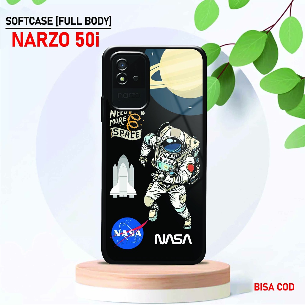 Softcase Glossy Realme Narzo 50i - Fashion Case [ UC 20 ] Realme Narzo 50i - Softcase Mengkilat Real