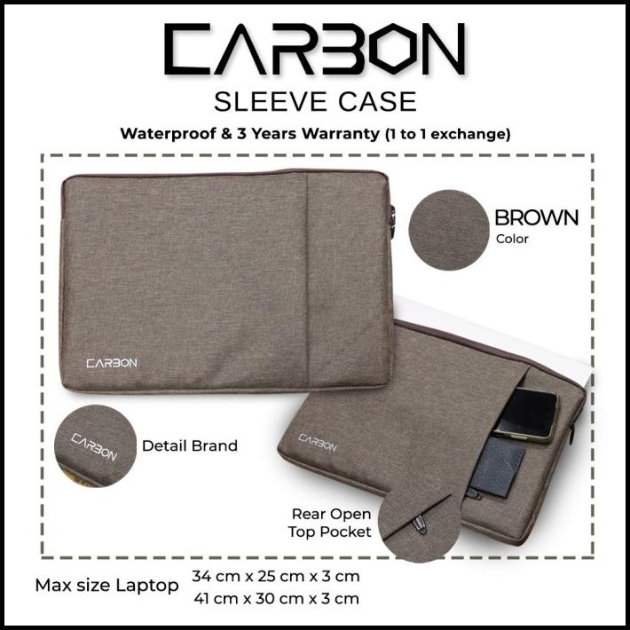 Sleevecase Carbon 13 - 16 Inch - 13 - 14 Inch