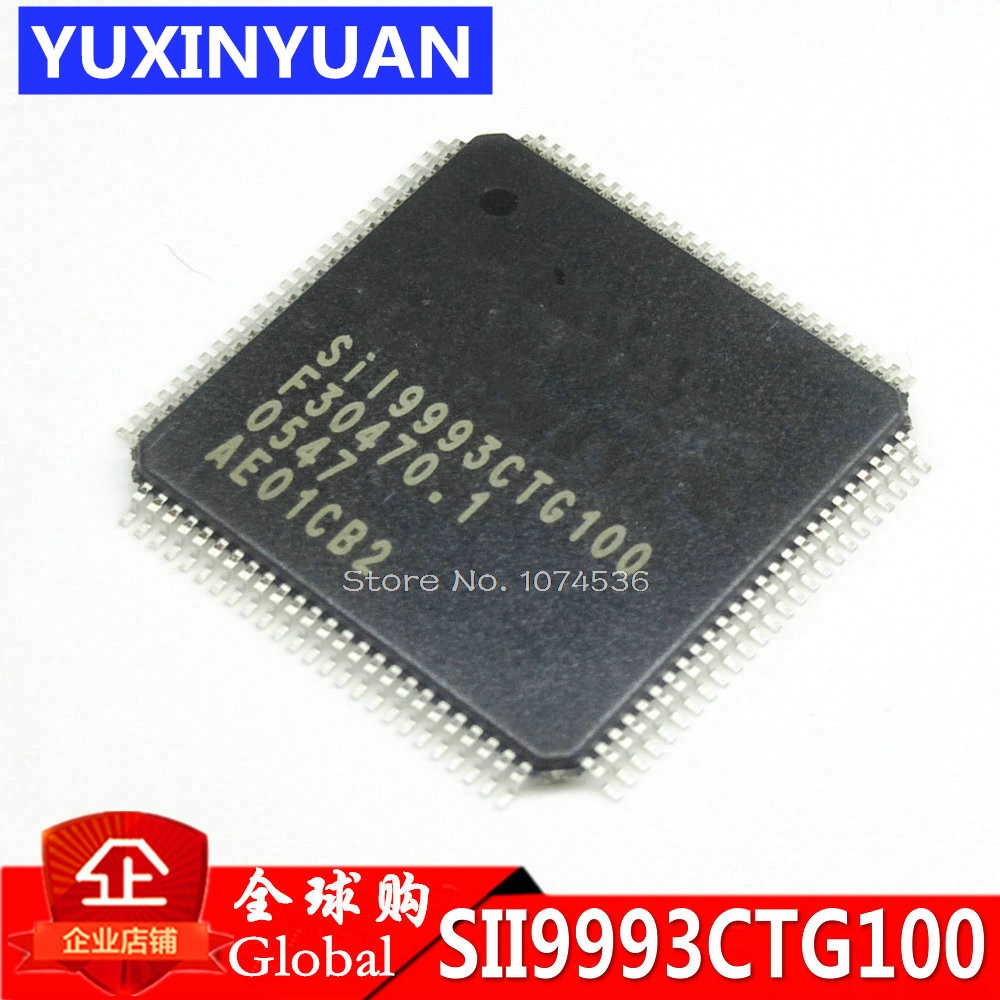 Sil9993ctg100 SII9993CTG100 SIL9993CTG Sil993 1PCS Papan driver TV LCD chip IC TQFP100 qfp100 新Tkj