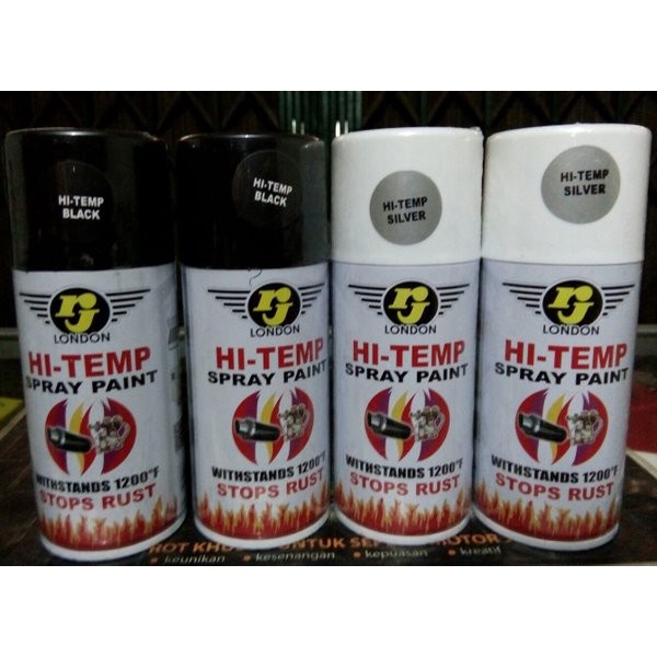 Cat bakar, cat knalpot cat hi-temp cat hightemp cat tahan panas cet knalpot pilok knalpot