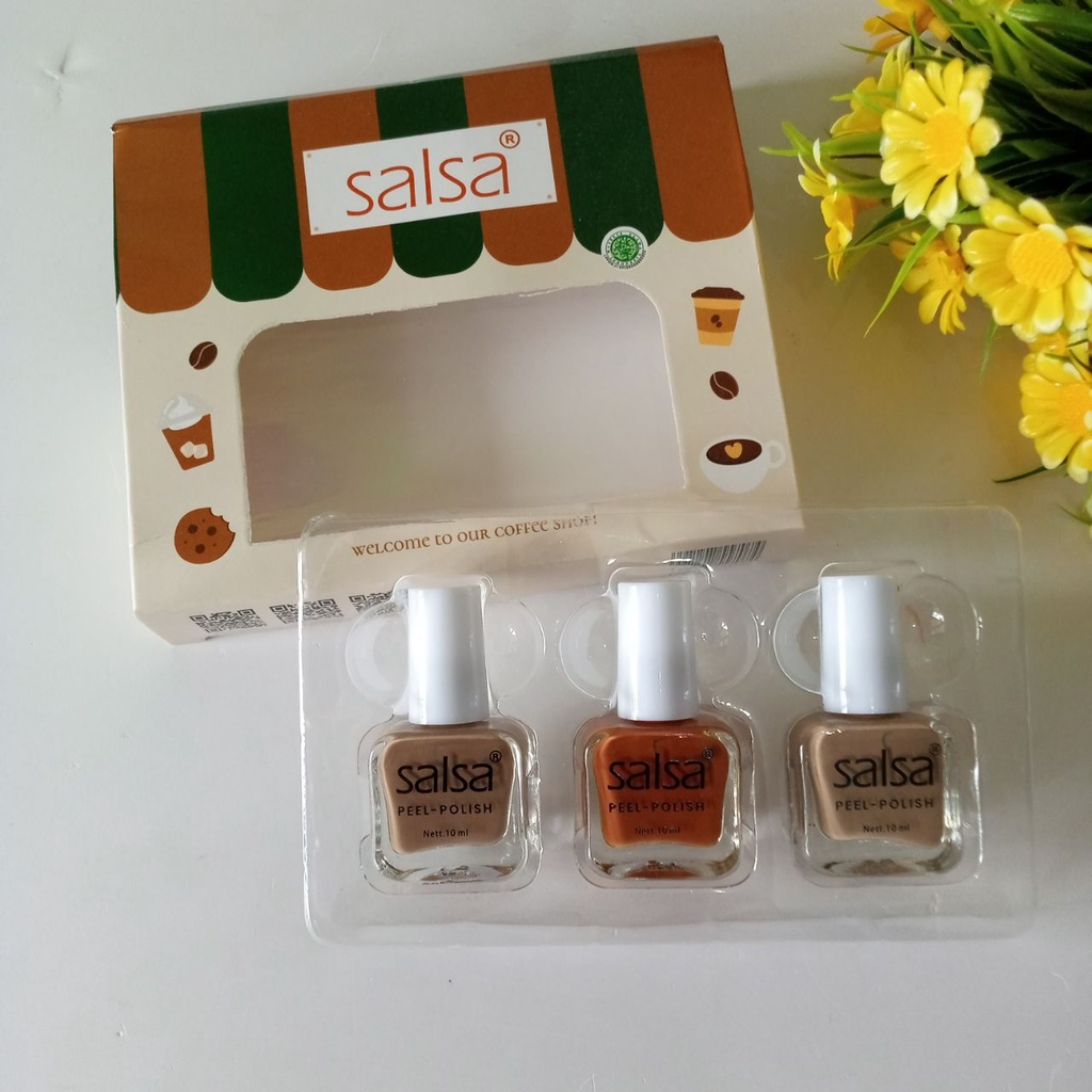 SALSA Peel off Nail Polish I Kutek Peel Off