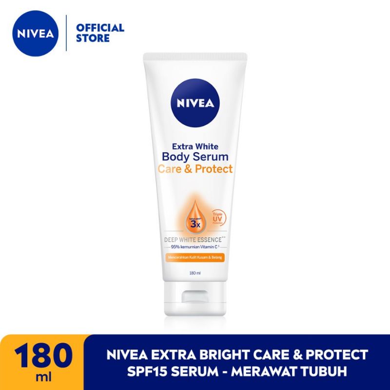NIVEA Extra White Body Serum Care &amp; Protect 180ml