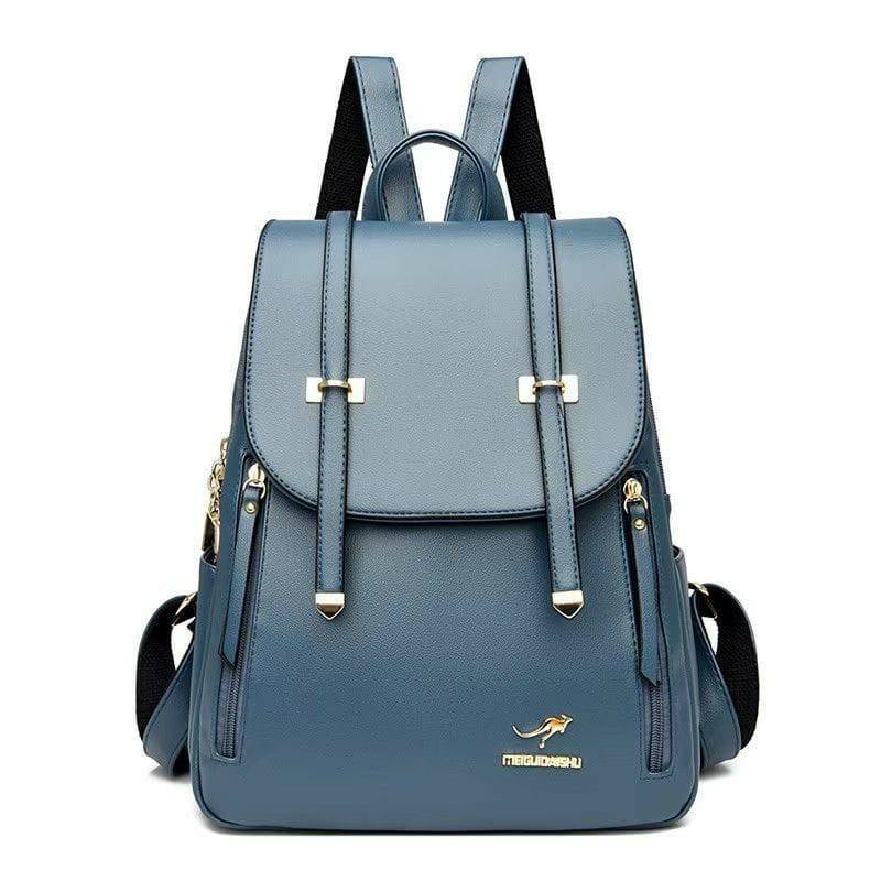 TT - Tas Ransel Wanita New Stylish Backpack Ransel Jalan Jalan Tas Kuliah Wanita Tas Ransel Import Kulit Pu Leather
