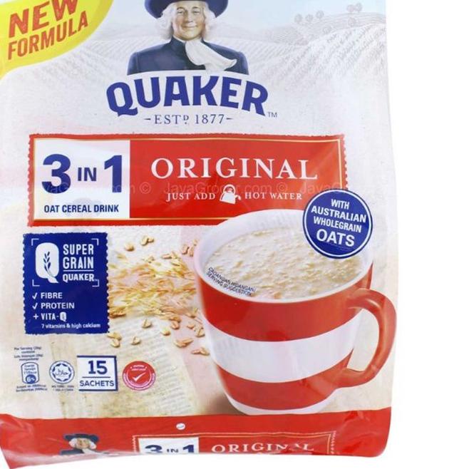 

TREN MASA KINI Quaker 3in1 Original Malaysia`