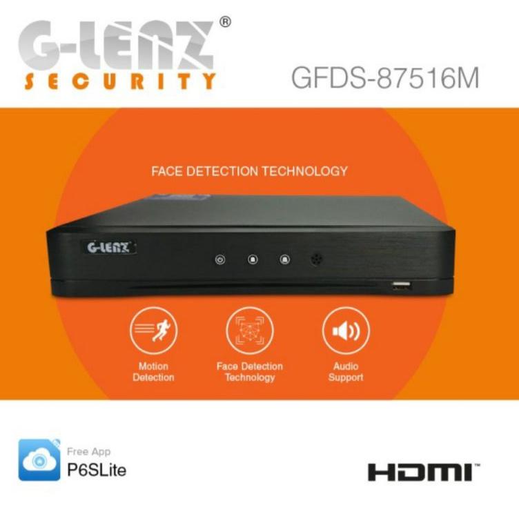 KODEFf4F9--DVR 16CH GLENZ 5MP DVR CCTV 16 CH 4K