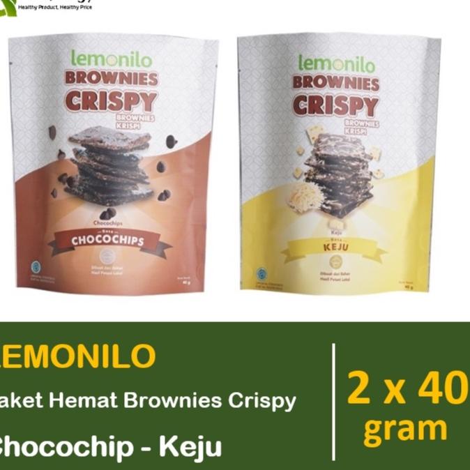 

MALL Lemonilo Paket Hemat C (Brownies Crispy 2 Rasa) serbuuu !