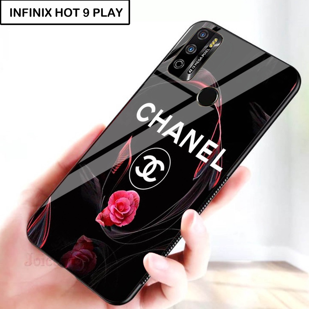 Softcase Kaca For INFINIX HOT 9 PLAY - Case Handphone INFINIX HOT 9 PLAY [T10].