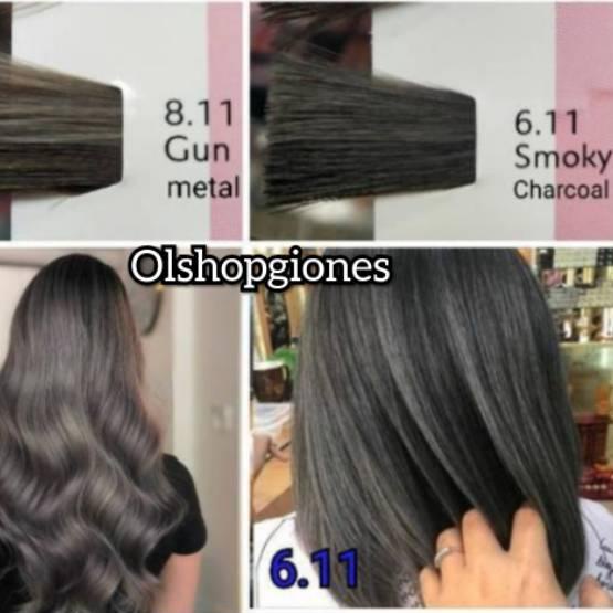 BAYAR DITEMPAT✔️Loreal MajiFashion 8.11 gun metal / 6.11  smoky charcoal cat rambut L'OREAL maji fas